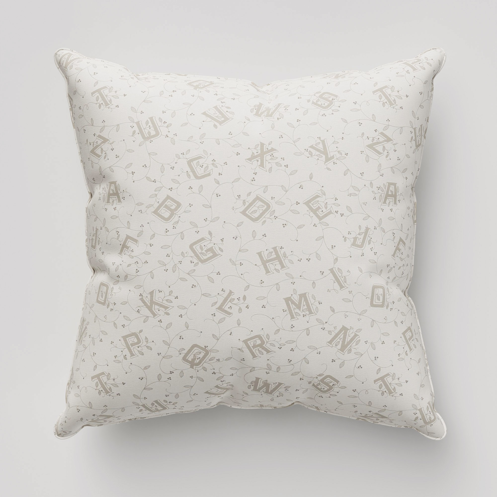 Laura Ashley A'hoy Alphabet Linen Cushion - Image 2