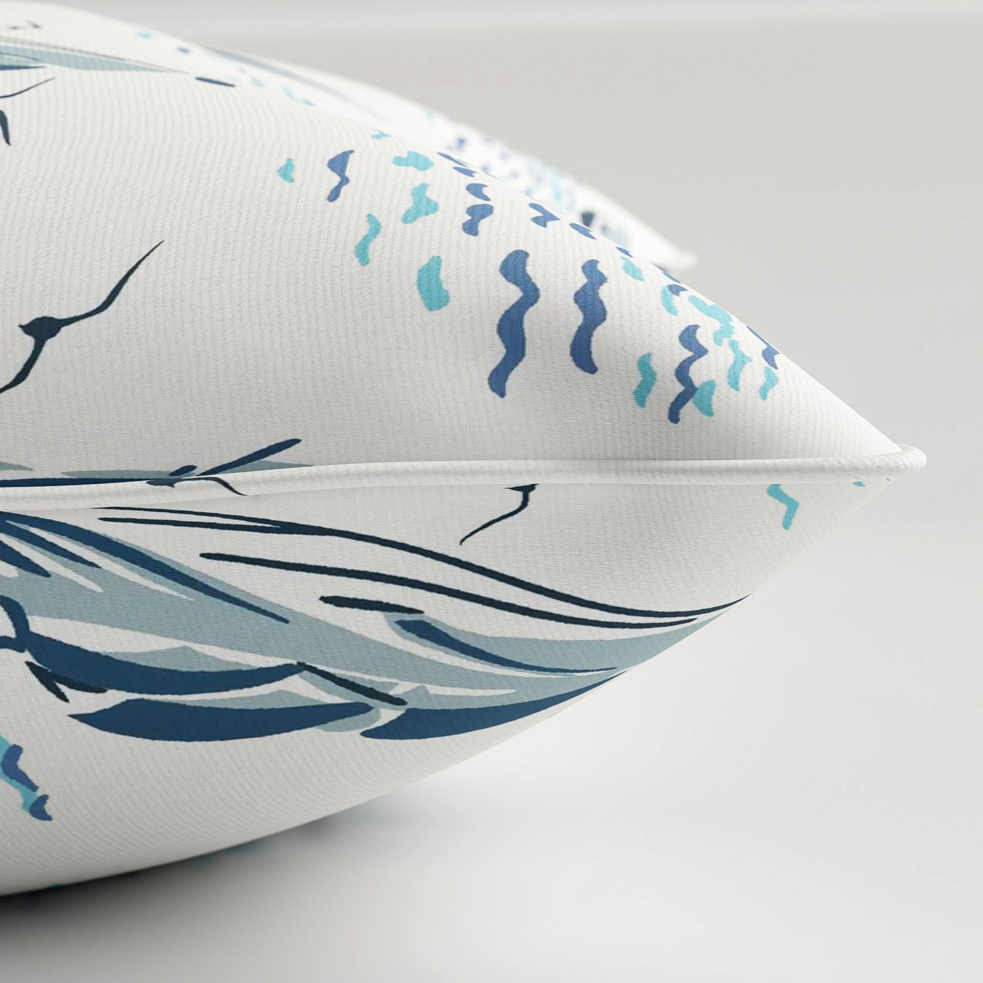 Laura Ashley A'hoy Sail Boats Blue Cushion - Image 4