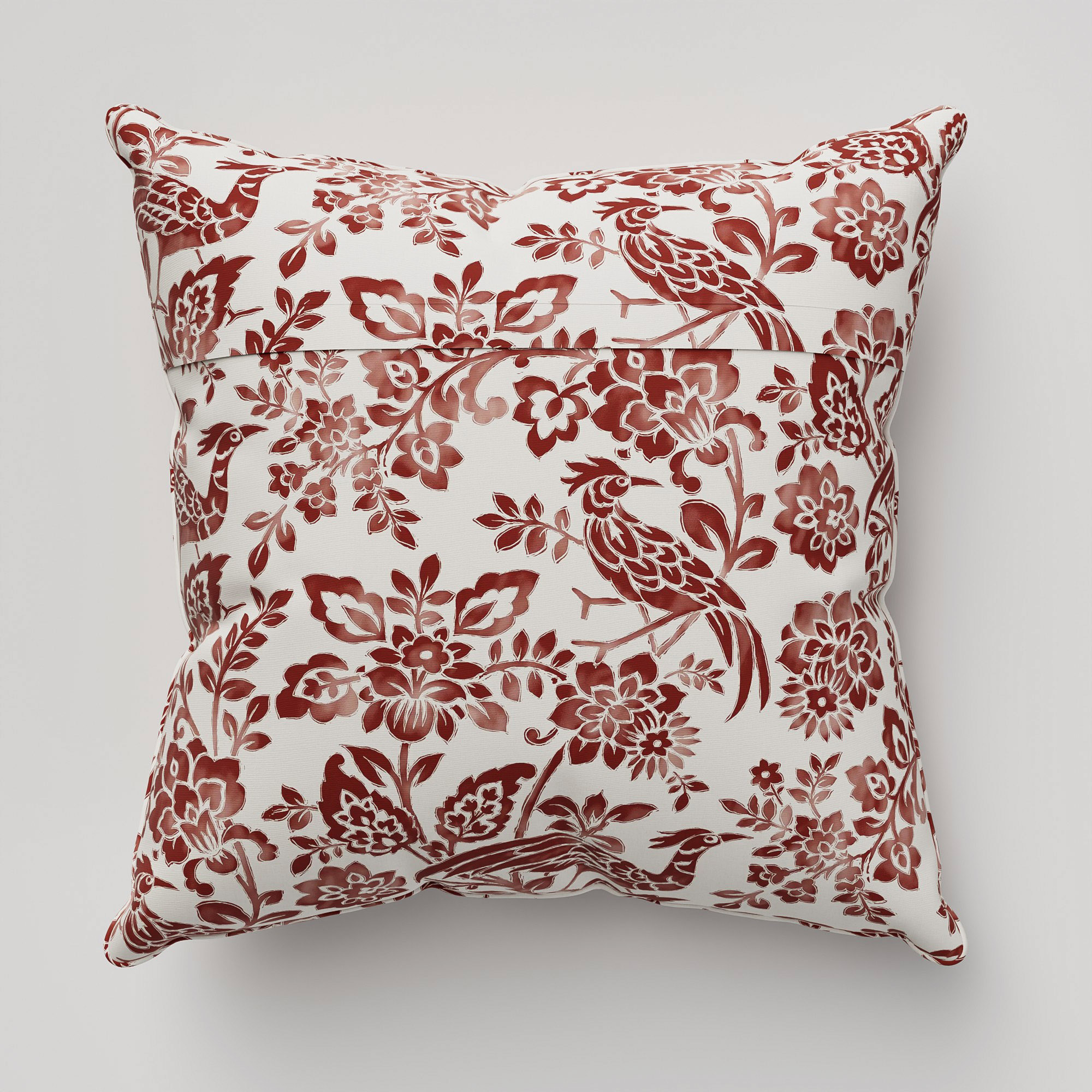 Laura Ashley Adain Palace Crimson Red Cushion - Image 5