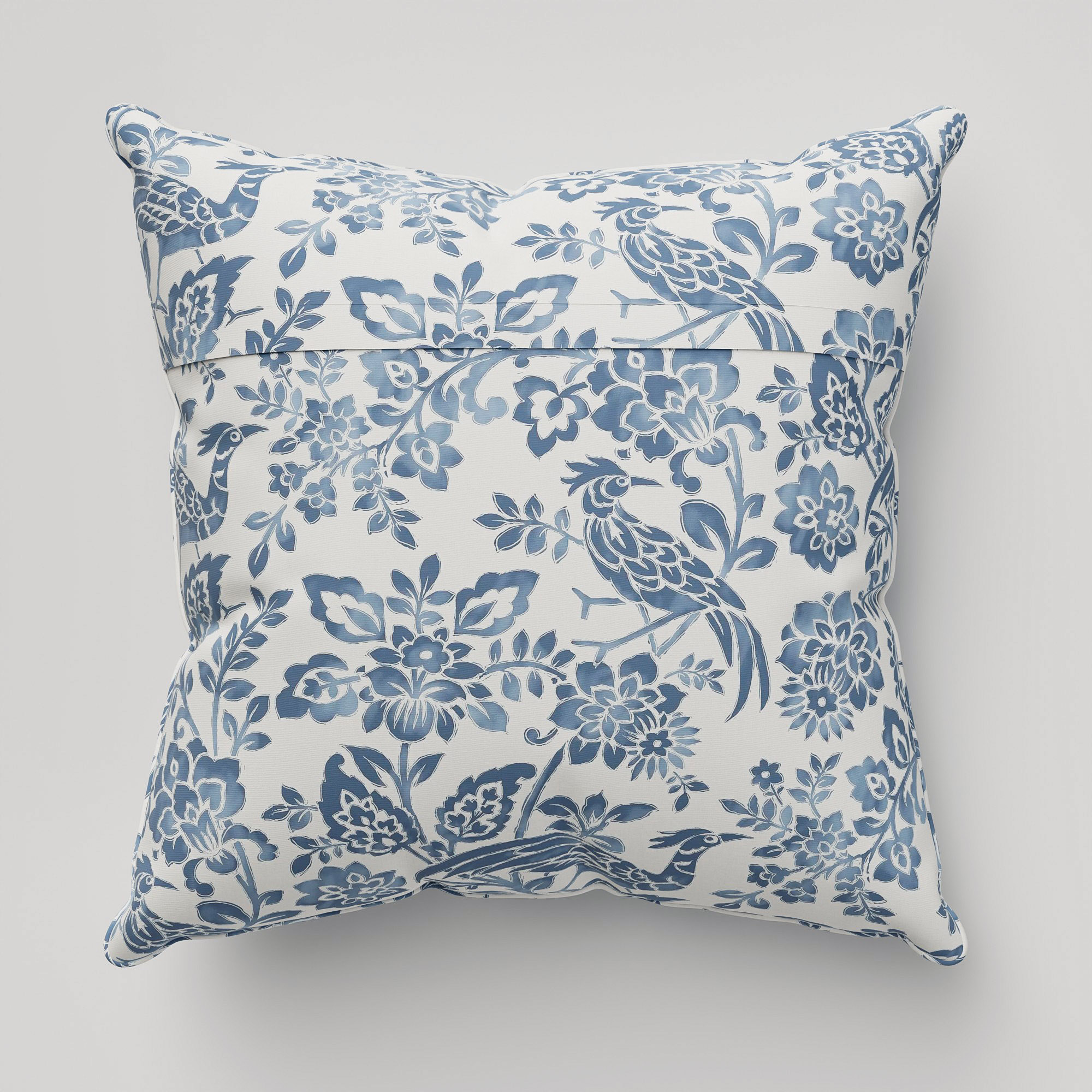 Laura Ashley Adain Palace Dark Seaspray Blue Cushion - Image 5