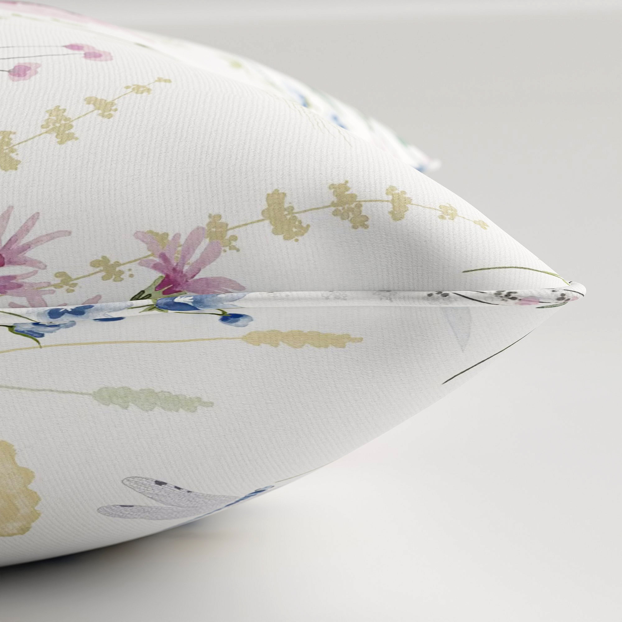 Laura Ashley Alford Meadow Delpinium Blue Cushion - Image 4