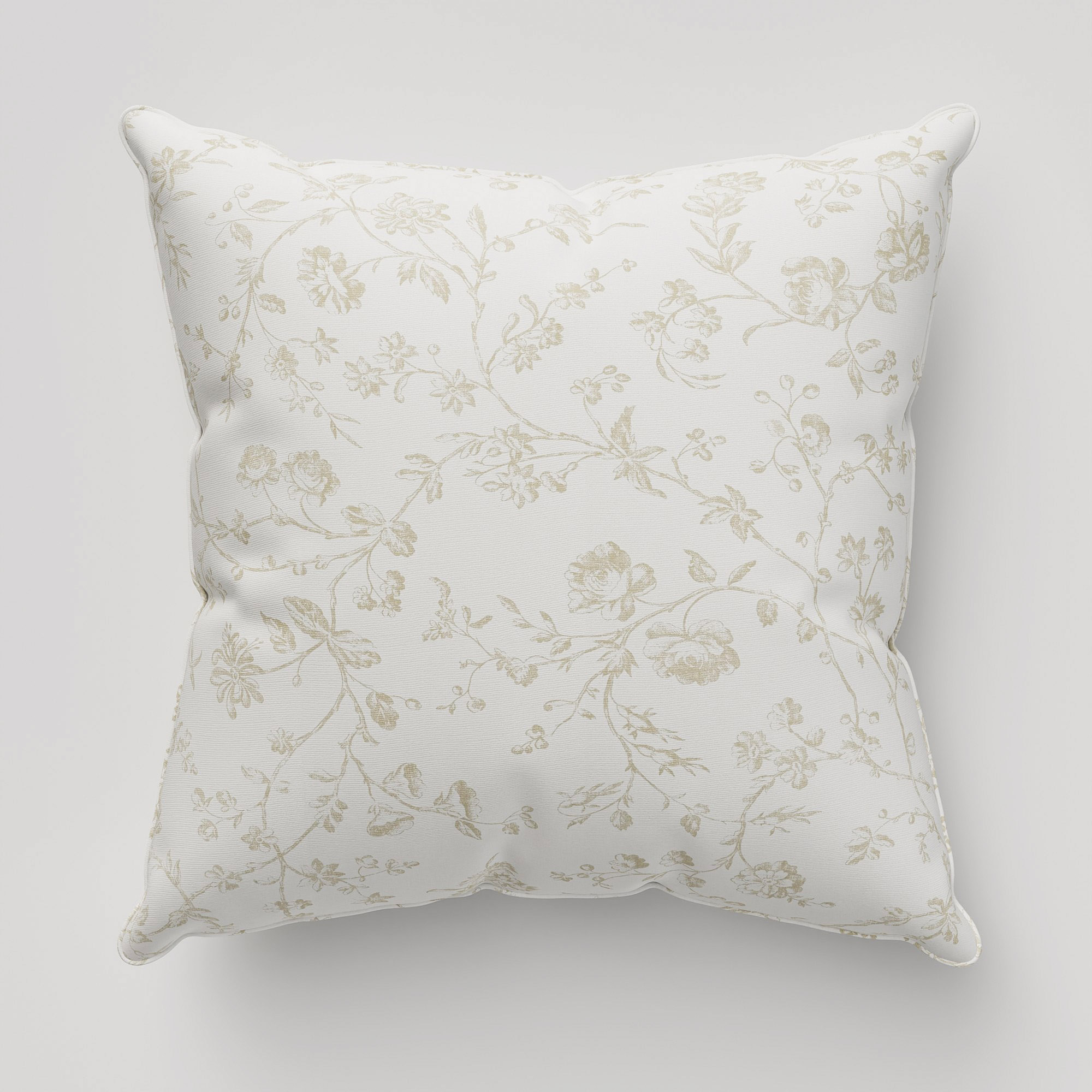 Laura Ashley Aria Dove Grey Cushion - Image 2