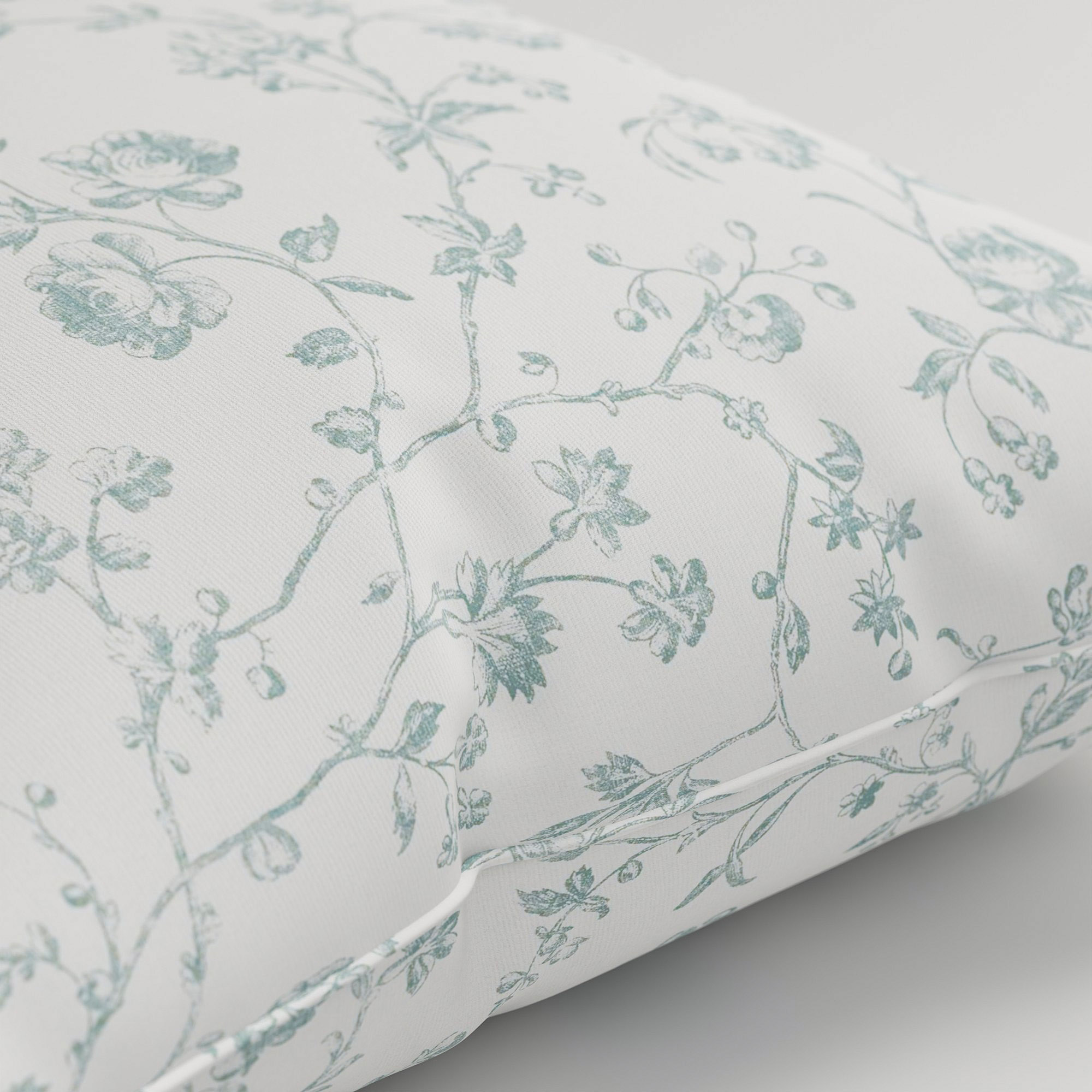 Laura Ashley Aria Eucalyptus Cushion - Image 3