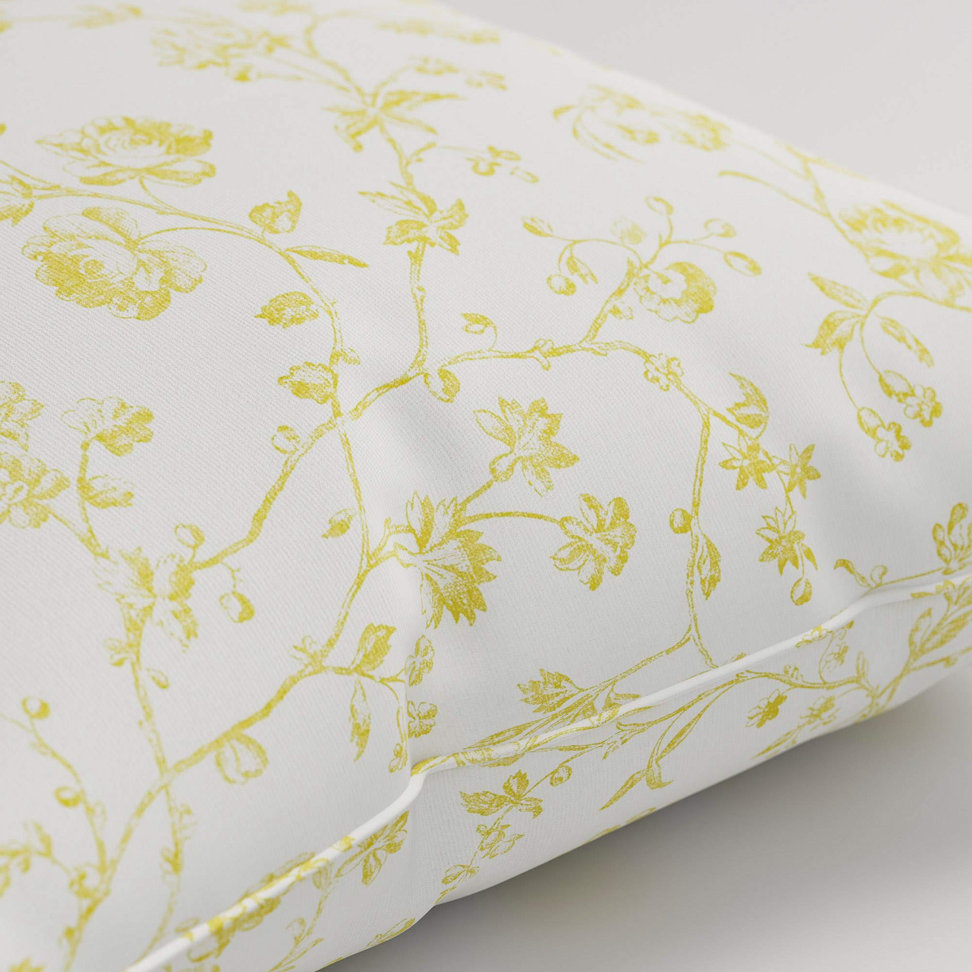 Laura Ashley Aria Ochre Cushion - Image 3