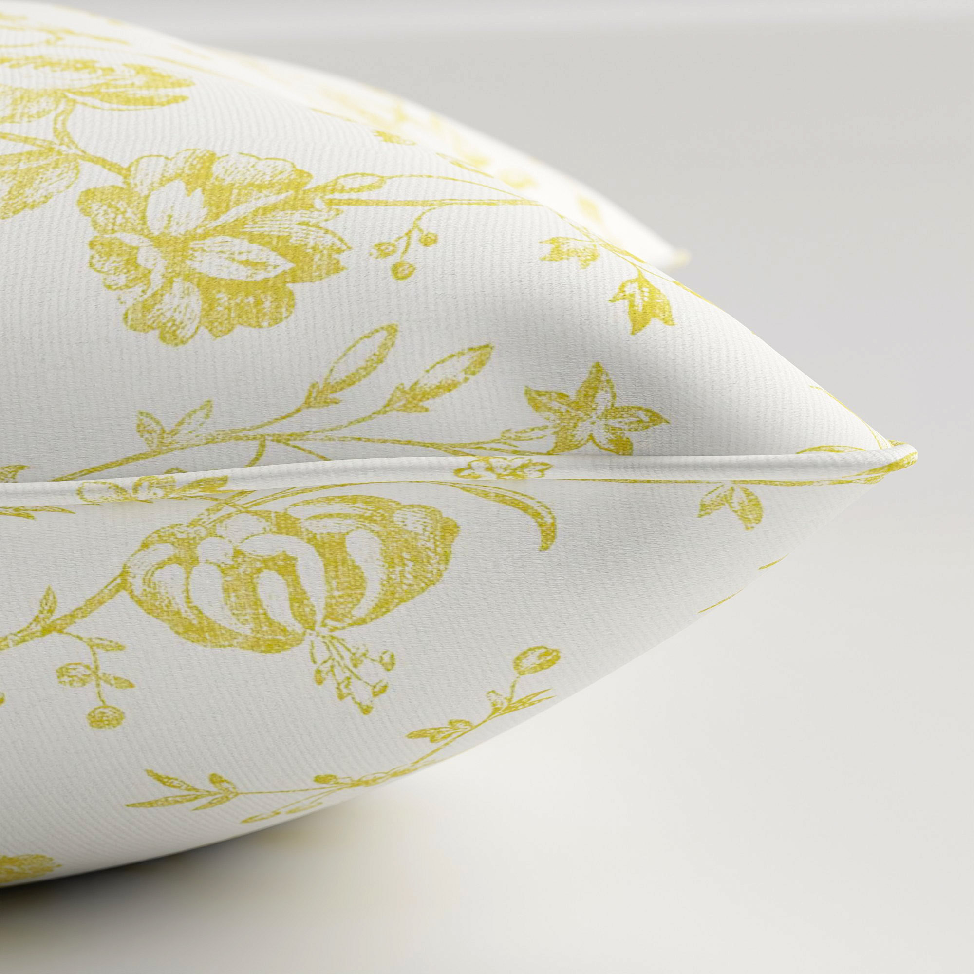 Laura Ashley Aria Ochre Cushion - Image 4