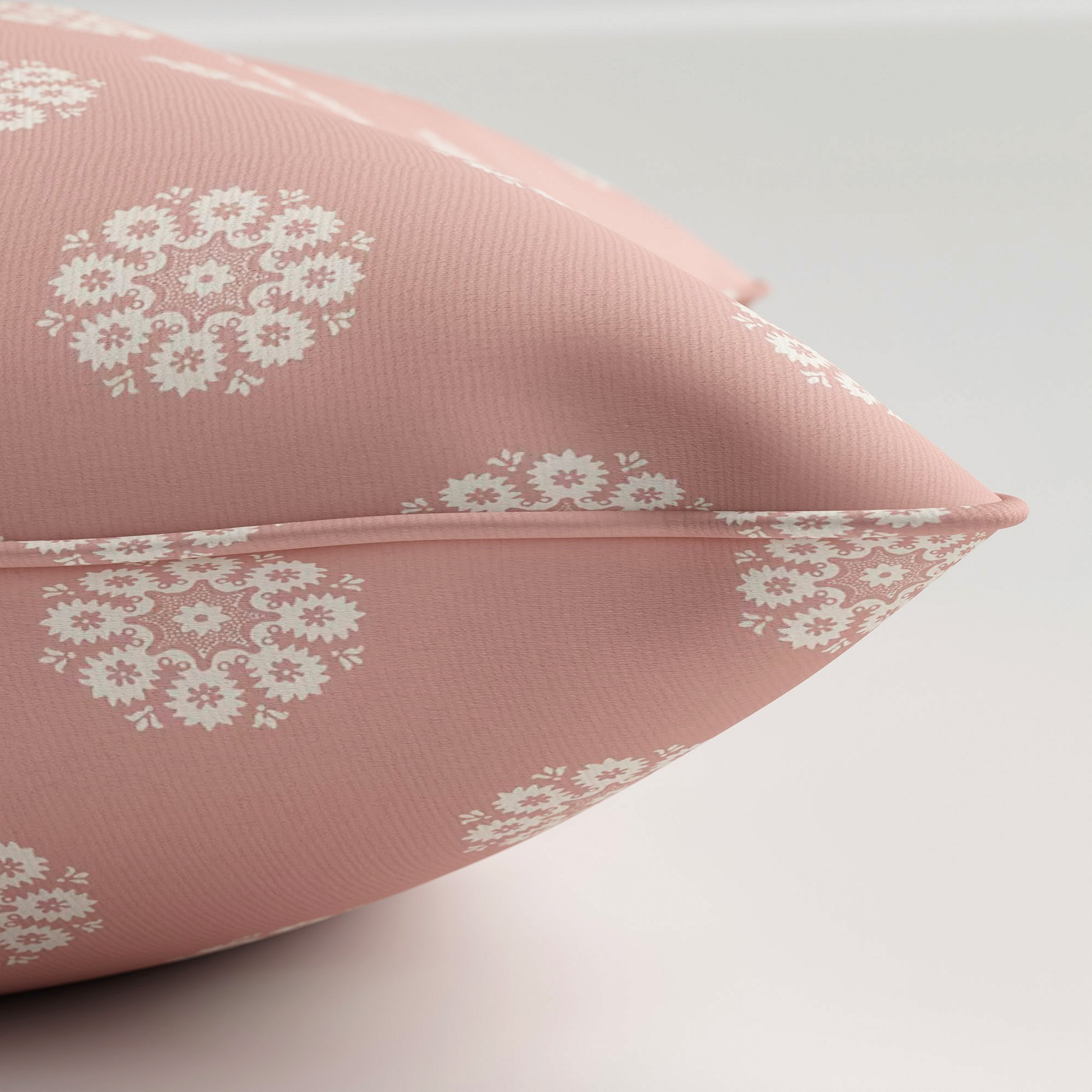 Laura Ashley Bonnie Chalk Pink Cushion - Image 4