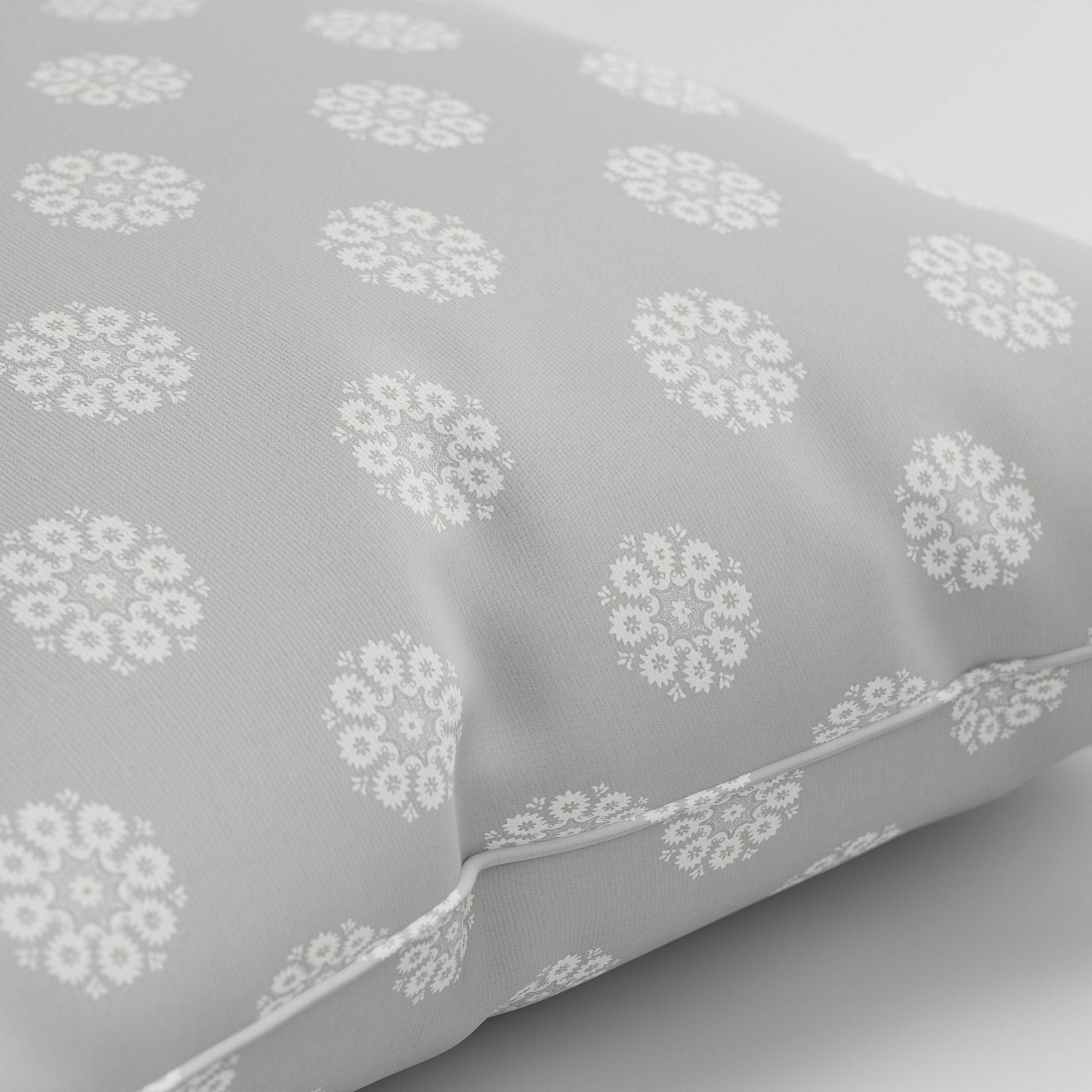 Laura Ashley Bonnie Silver Cushion - Image 3