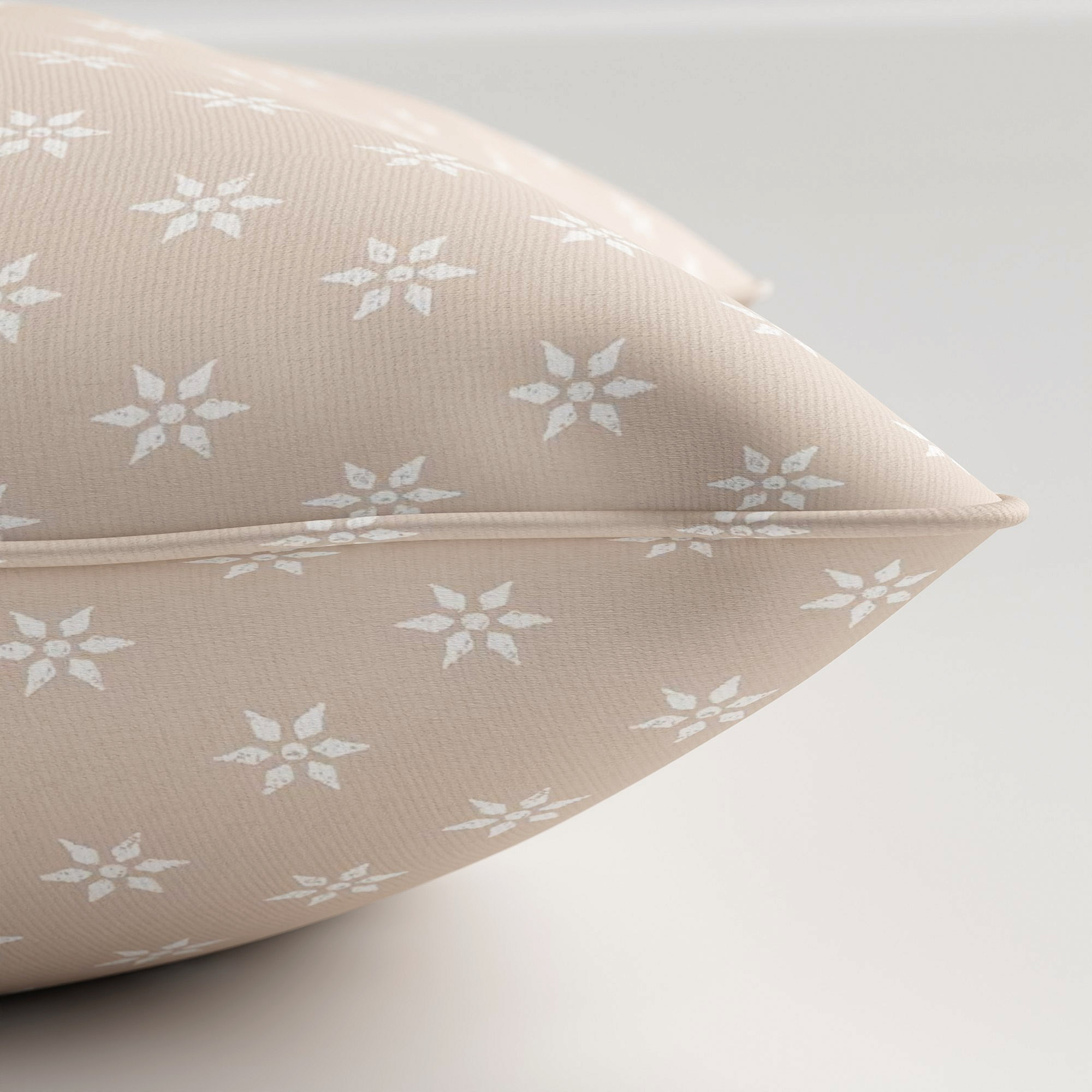 Laura Ashley Bowen Star Chalk Pink Cushion - Image 4